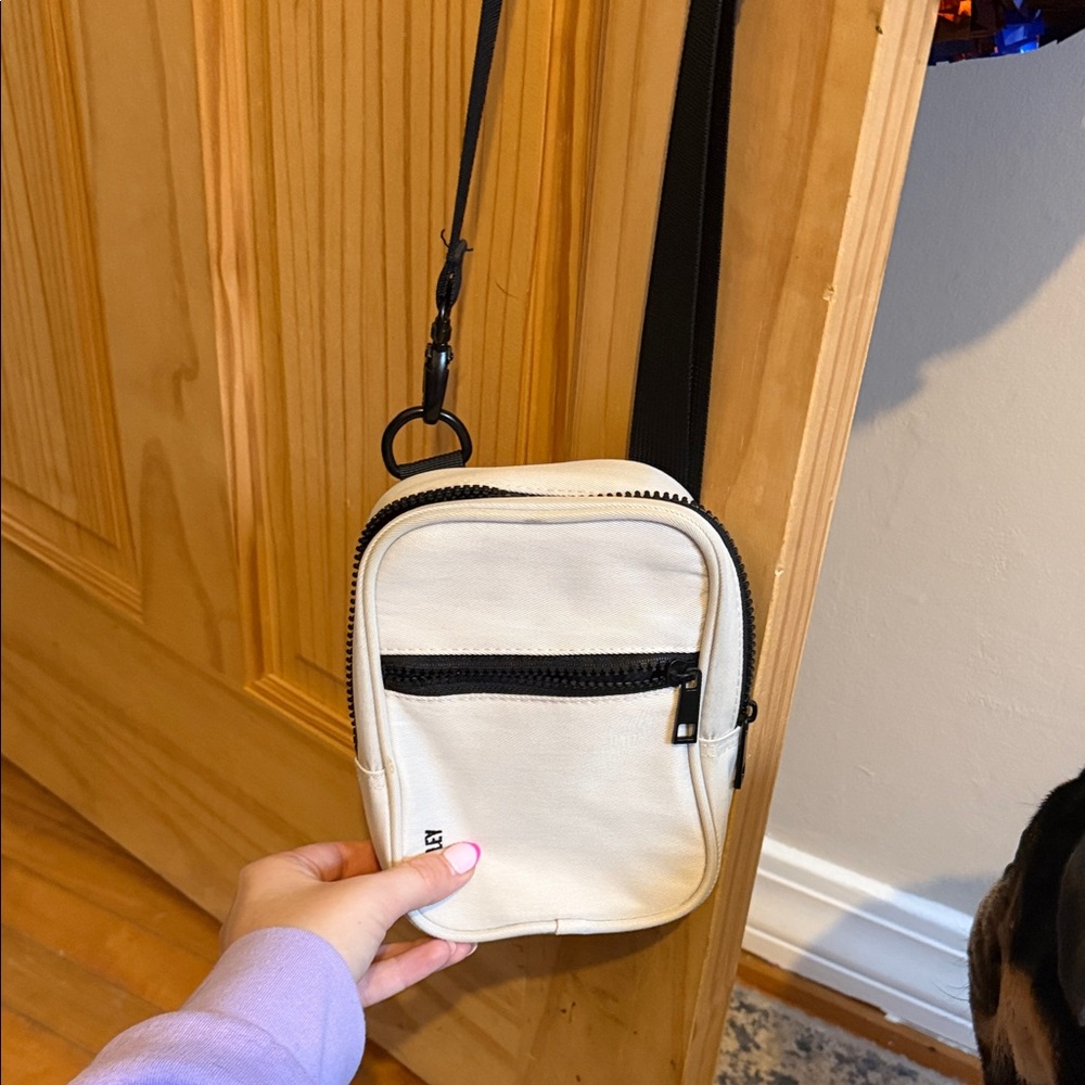 Stylish Cream Crossbody Bag